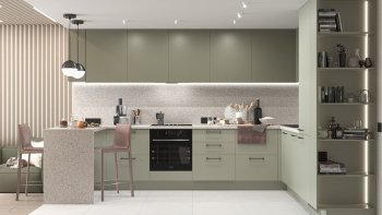 Тренды и новые цвета в дизайне современных кухонь в 2023 году в Мохнатом Логу - mohnatyj-log.mebel54.com | фото