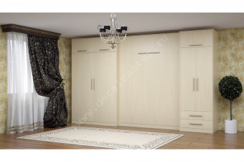 Комплект мебели со шкаф-кроватью трансформер Ратмир в Мохнатом Логу - mohnatyj-log.mebel54.com | фото