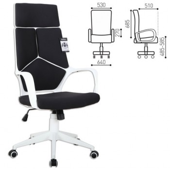 Кресло офисное BRABIX Prime EX-515 (черная ткань) в Мохнатом Логу - mohnatyj-log.mebel54.com | фото