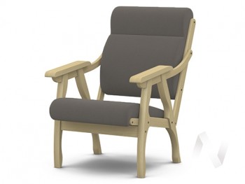 Кресло Вега-10 (бесцветный лак/ULTRA STONE) в Мохнатом Логу - mohnatyj-log.mebel54.com | фото
