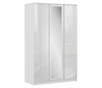 Шкаф 3-х дверный СБ-2493 Медея (Белый/Белый глянец) в Мохнатом Логу - mohnatyj-log.mebel54.com | фото