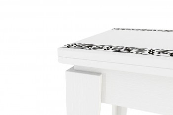 Стол обеденный Фантазия белый в Мохнатом Логу - mohnatyj-log.mebel54.com | фото